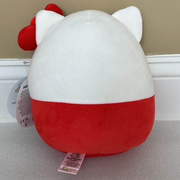 🆕 Squishmallows Hello Kitty White Red Bow Sanrio - Picture 2 of 10